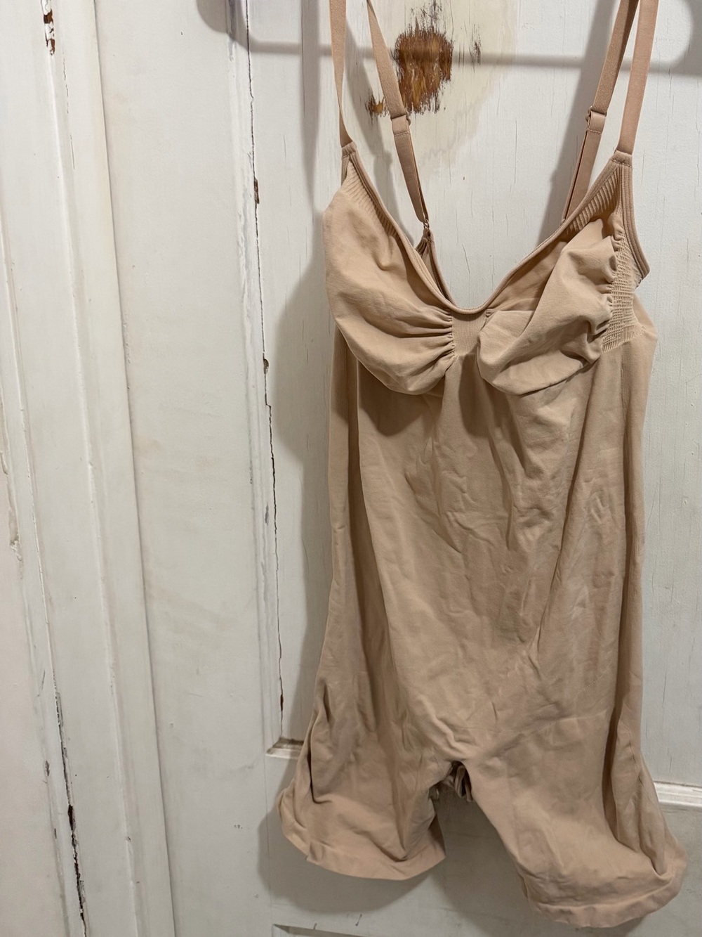 Nude Strapless Shapewear Romper